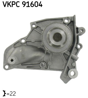 SKF Vízpumpa VKPC91604_SKF